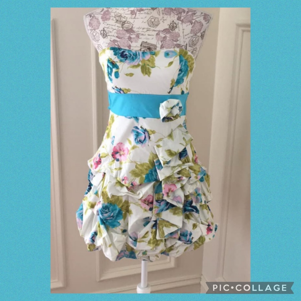 Junior's stretch cotton dress